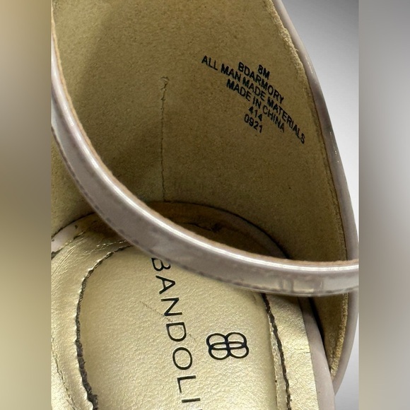 Bandolino Armory Block Heel Dress Sandals Size 8M - Picture 12 of 16